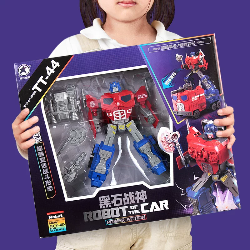 Детский транспорт Transformer, робот для мальчиков, подарочная коробка, игрушка, Кинг-Конг, тренировка, подарок на день рождения