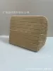 Small apricot triangular jewelry stand, 7.6cm