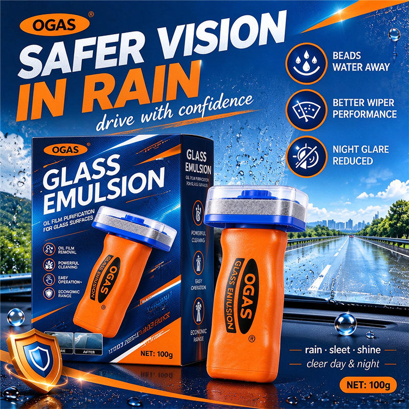 Cross-Border Supply of Automotive Glass Oil Film Remover, Powerful Oil Film Cleaning Agent, Car Window Stain Removal Care Tool Cross-Border Supply of Automotive Glass Oil Film Remover, Powerful Oil Film Cleaning Agent, Car Window Stain Removal Care Tool