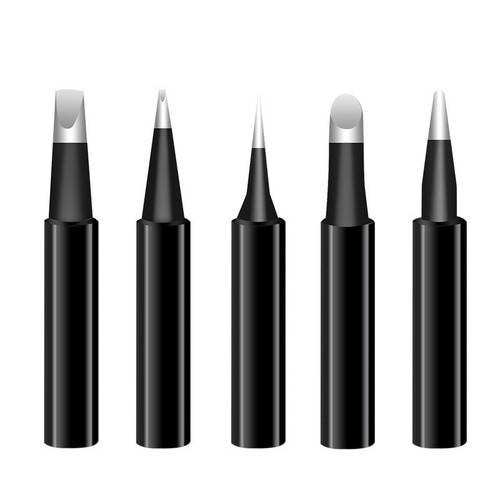 Factory direct sales Black King Kong environmentally friendly lead-free 900 soldering iron head internal heating type 936 electric soldering iron tip constant temperature