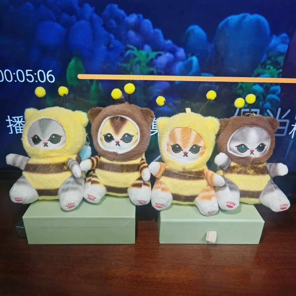 Новая плюшевая игрушка Mofusand из Японии, серия «Лес Фушанди», плюшевая кукла-кошка-акула, подарок на день рождения для девочек