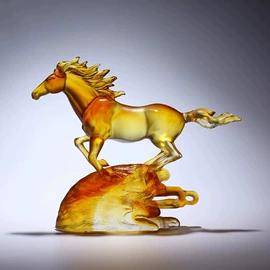 琉璃工艺品;其他装饰摆件;奖杯