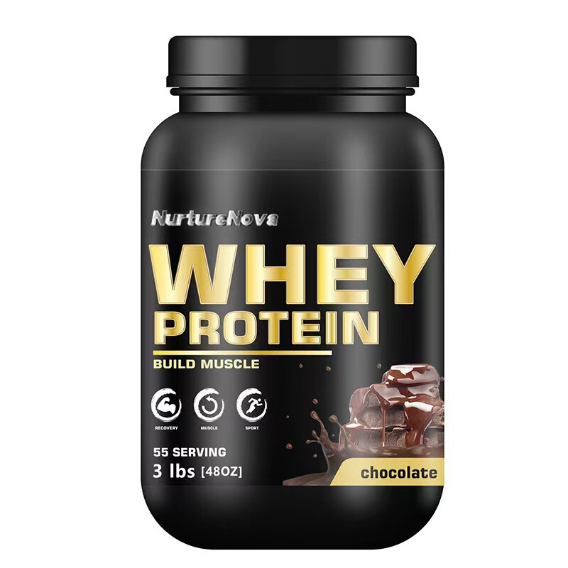 Foreign Trade Cross-Border Export Whey Protein Fitness Whey Protein Powder 3 Lbs Spot Supports O Em