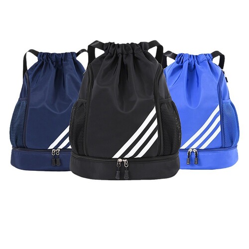 2025 new style hot style, strap on shoulders, large capacity, light wet and wet separation swimming travel cross-border basketball bag