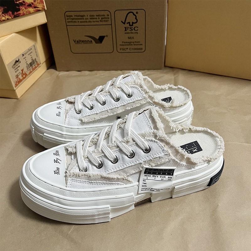 Beggars' Shoes Wu Jianhao's Same Style, Genuine Cork Vulcanized Sole, Unisex, Autumn And Winter, Thick-soled,_vogvips.com