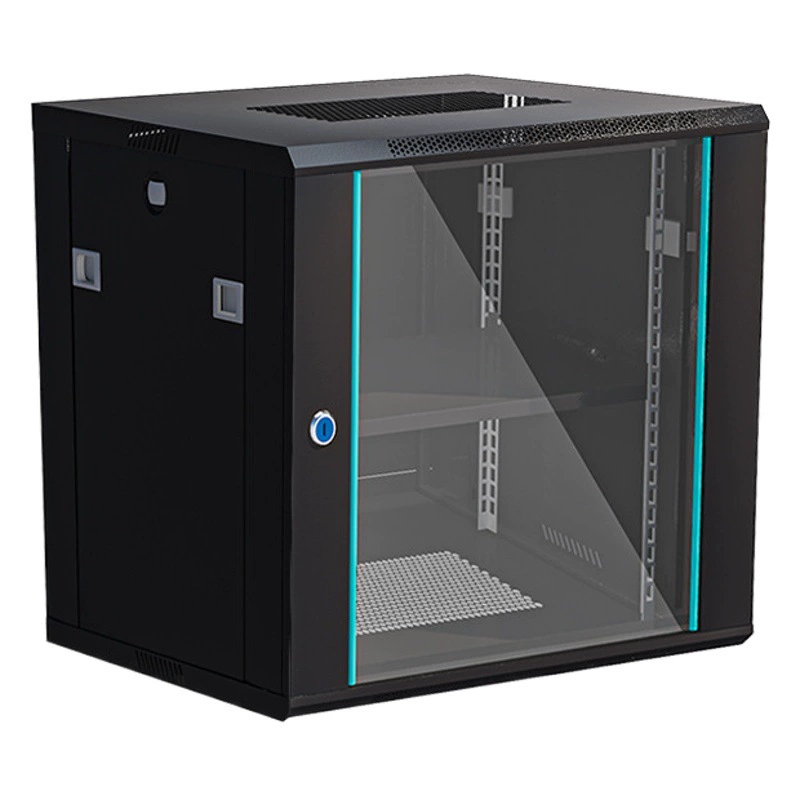 6u9u настенный небольшой сетевой шкаф 12u собрал 4u Стандартный 19-дюймовый блок слабого тока для мониторинга и коммутации оборудования