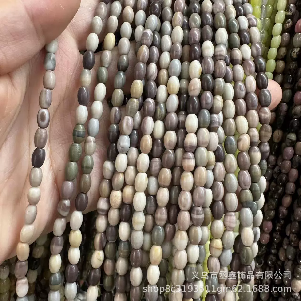Organic agate Buddha white jade, rosary with round beads, accessory, accessories, 4×6mm, DIY, geolocation function