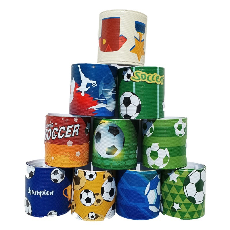 Fiesta temática de fútbol brazalete de collar de fútbol brazalete de decoración de fútbol deporte de fútbol brazalete de collar de fútbol