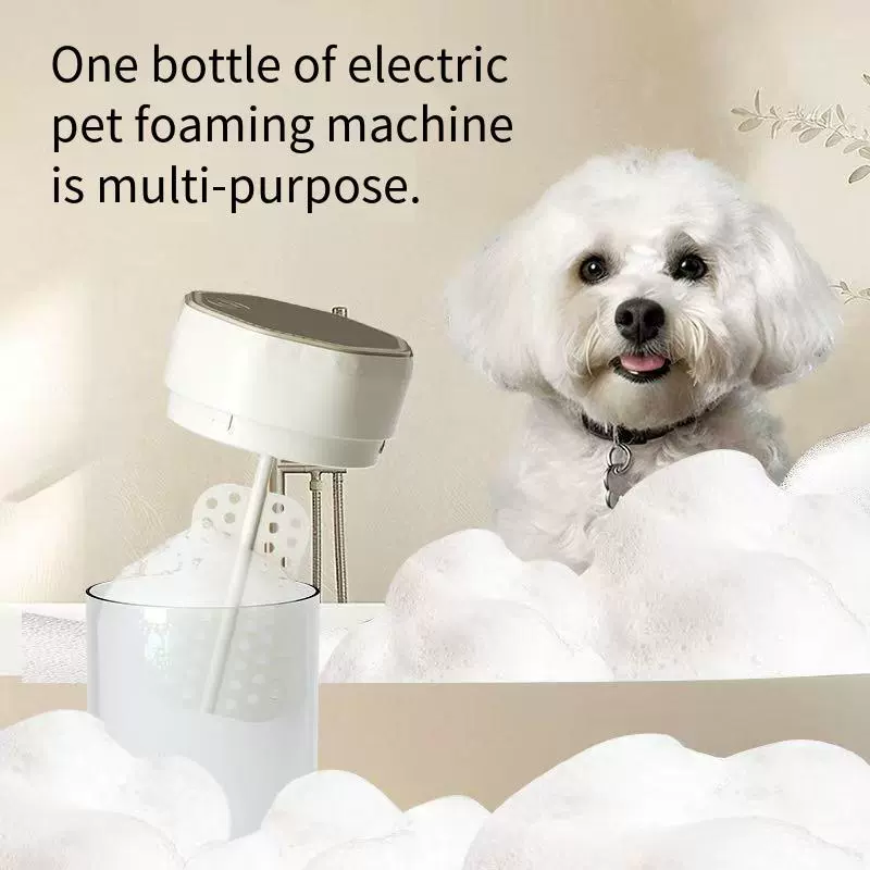 Новая машина для пузырей для домашних животных, гель для душа, машина для пены, защита волос, бутылочка для разведения, пузырьковый душ для кошек и собак