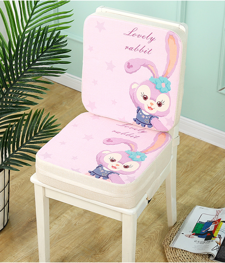 可爱卡通,儿童增高椅垫,日常通用,教室汽车加高加厚坐垫,宝宝增高椅垫