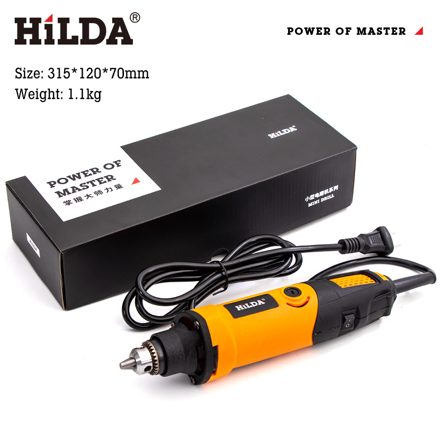 Hilda fábrica directa de alta potencia molde eléctrico HLD-190W de molienda eléctrica herramientas de hardware Herramientas eléctricas