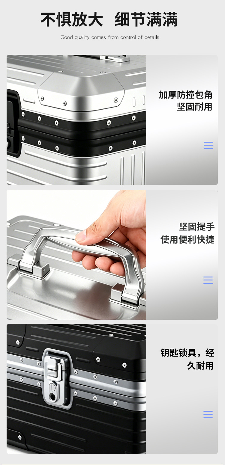 Universal electric motorcycle trunk for Niu NXT and Ninebot electric bikes, high-end ABS plastic luggage box