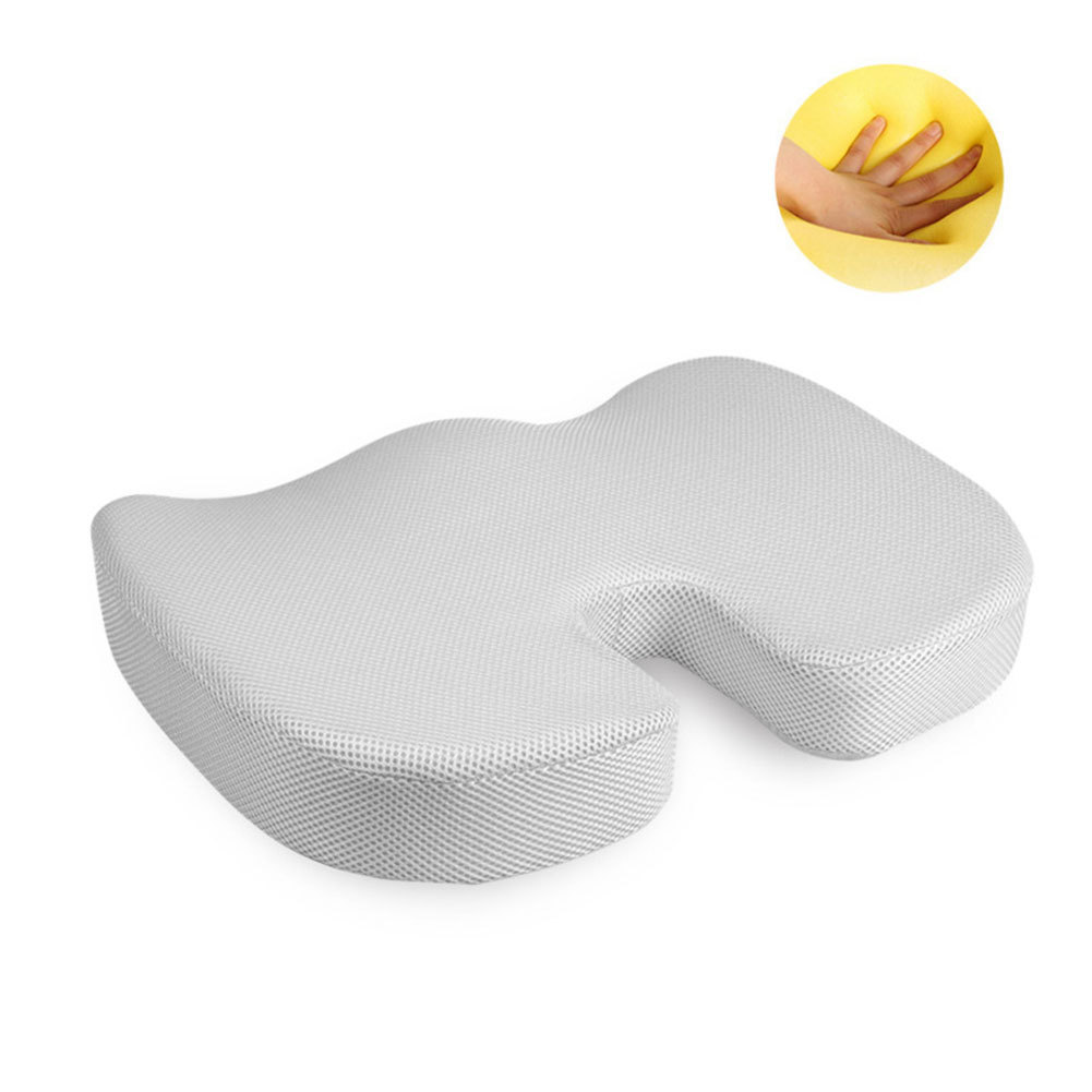 Cojín de espuma viscoelástica de rebote lento más vendido de Amazon, cojín para silla de oficina, cojín para asiento de coche