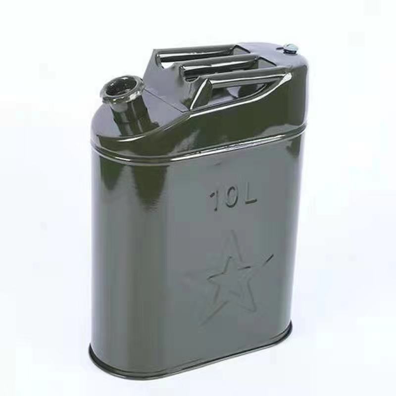 10리터 철뚜껑(플랫통 10개/박스)