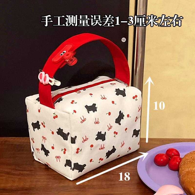 化粧品バッグコレクション猫便利な化粧品バッグ旅行トイレタリー収納袋立体ハンドバッグ大容量|undefined