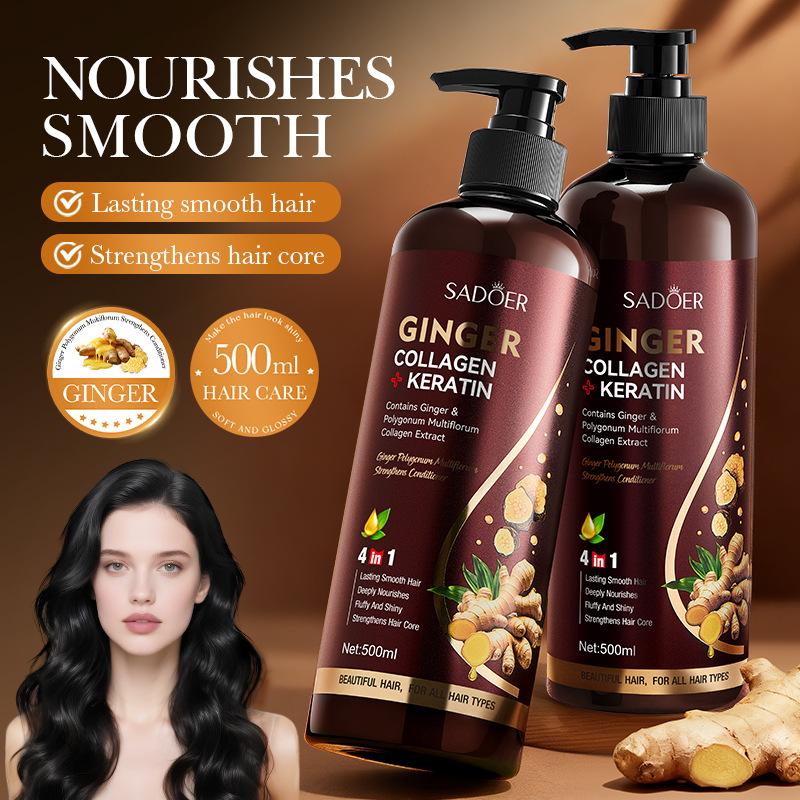 (Cross-border trading), (Wholesale), conditioner with ginger, English, contains Reynoutria multiflora