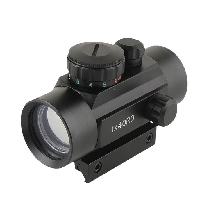 Cruz Roja y Verde de Metal RD1X40 Objetivo Telescopio Objetivo Accesorios de Slingshot Objetivo