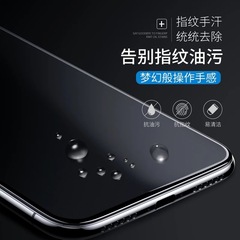 Apple 15 matte tempered film for iPhone 14 Pro full-screen matte purple light 13 anti-fingerprint 11 phone film