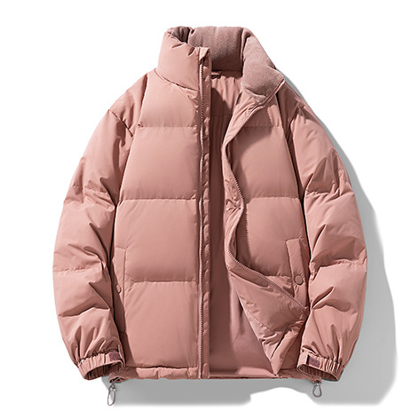 Chaqueta de plumón de gama alta para hombre con cuello alto grueso y cálido marca de marea chaqueta juvenil de plumón de pato blanco moda casual ropa de hombre de lujo ligero