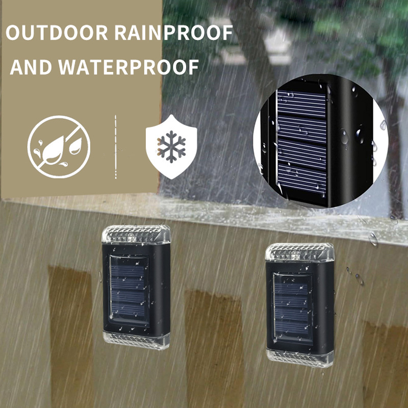 Nueva lámpara solar de inducción lámpara de pared de doble cabeza LED patio al aire libre lámpara de lavado jardín Villa balcón luz de la noche