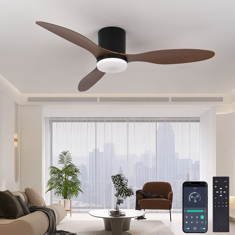 Ceiling ceiling fan retro simple ceiling fan lamp dining room home living room large wind ceiling fan lamp silent bedroom inverter