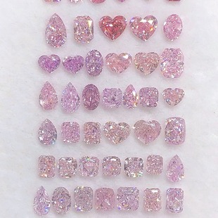 Breeding Diamond cvd Argyle Powder Diamond and IGI Powder Diamond Bare Stone Water Drop Heart Shaped Cushion Shaped Oval Shangqiu Diamond hpht