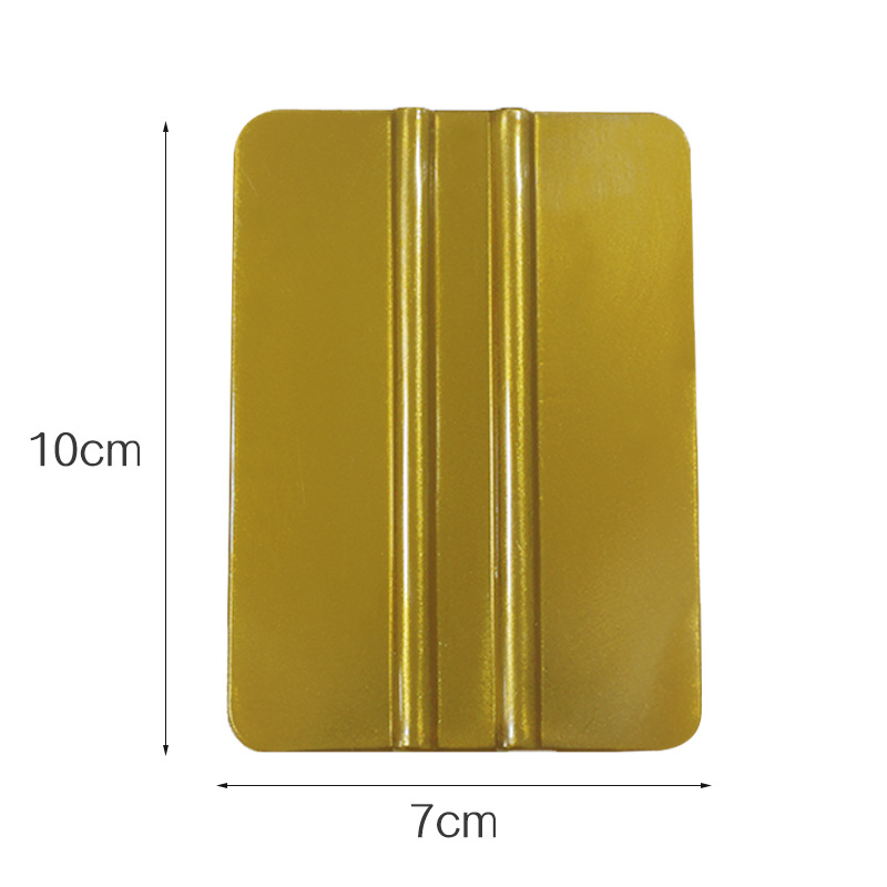 Alargado gran raspador cuadrado coche que cambia de color película herramienta luz ajuste película construcción raspador wallpaper decal raspador