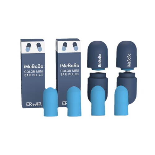 Lipstick anti-noise earplugs sponge earplugs sleep snoring memory foam sleep silent student dormitory