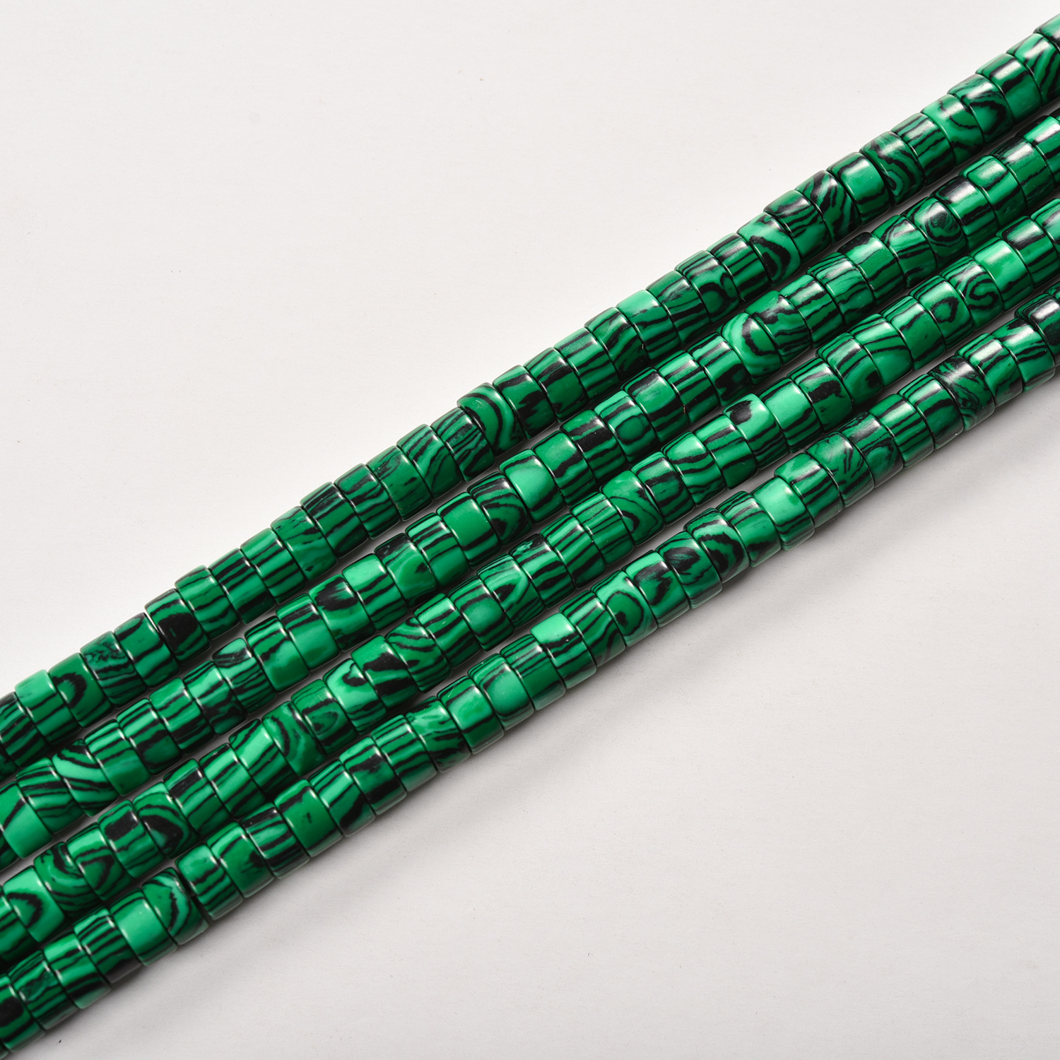 Organic beads, accessory, accessories, 3×6mm, DIY