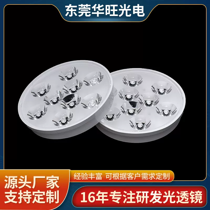 LEDAR111透镜 LEDAR111 9合1透镜 AR111 12合1透镜厂家连体透镜