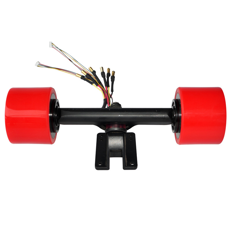 Faraday DIY monopatín de cuatro ruedas motor perforado 75mm 83mm 90mm monopatín eléctrico desmontable cubo de la rueda