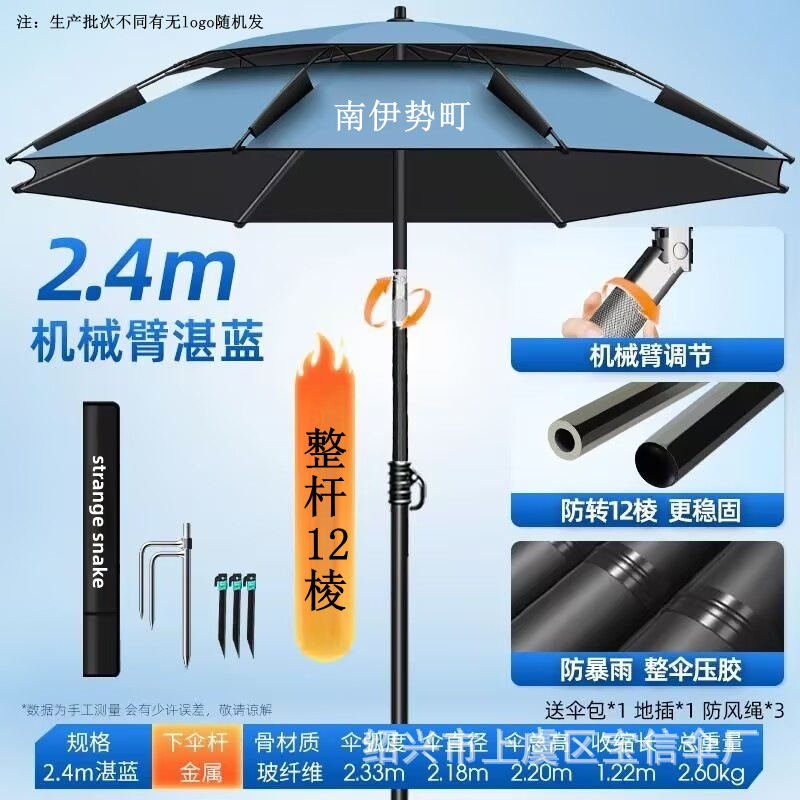 Upgraded robotic arm adjustment with 9 layers of reinforcement 2.4m azure