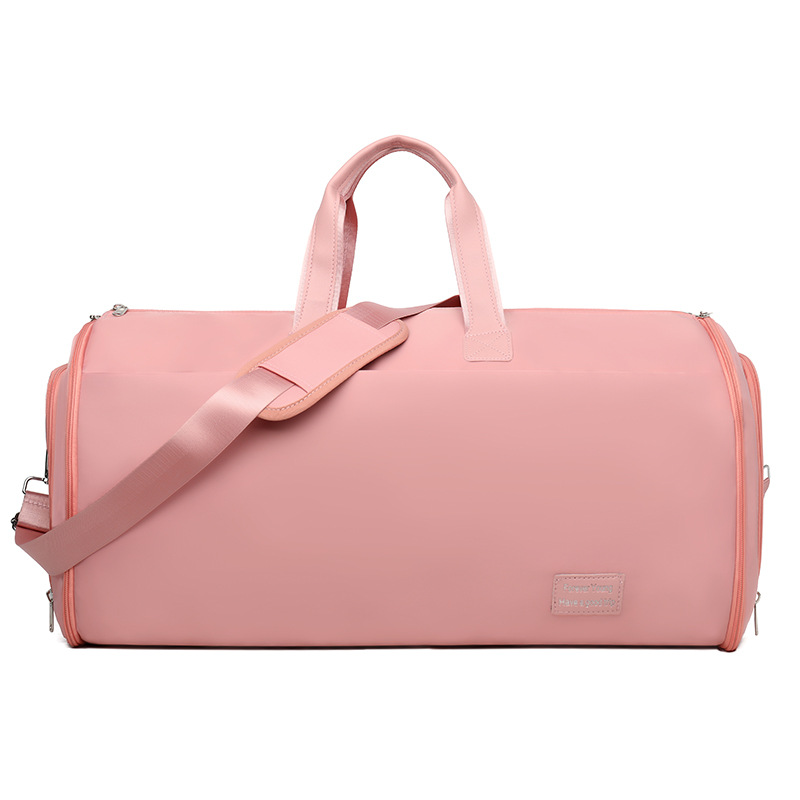 Transfronterizos nuevos trajes de mano de alta capacidad bolsa de almacenamiento de trajes bolsa de viaje bolsa de ropa plegable bolsa de fitness