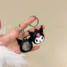 卡通库洛米苹果AirTag防丢器保护套防摔宠物追踪定位器钥匙扣适用