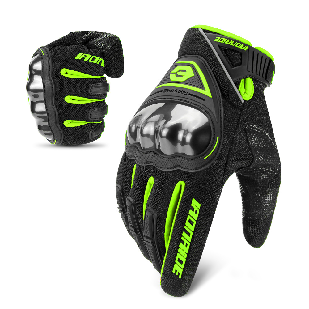 Guantes de motocicleta masculinos de carcasa dura guantes táctiles de pantalla táctil de montar al aire libre guantes tácticos de protección a prueba de caídas