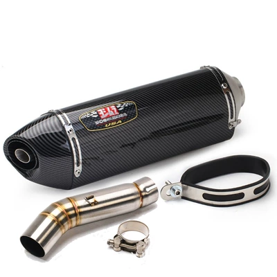Motorcycle exhaust pipe tail throat tail section exhaust - b
