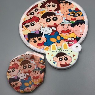 Summer Exclusive Cartoon Portable Folding Selfie Reflector Cooling Small Fan Infant Tooth Powder Tooth Powder Tooth Powder