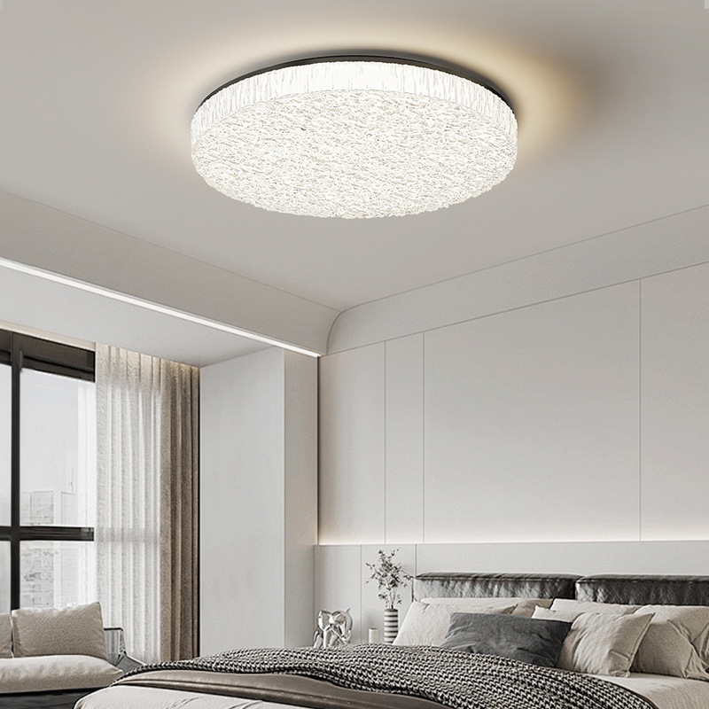 Luz de techo de lujo ligero italiano de espectro completo de protección de ojos lámpara de dormitorio 2026 nueva luz de sala de estar atmosférica 461L