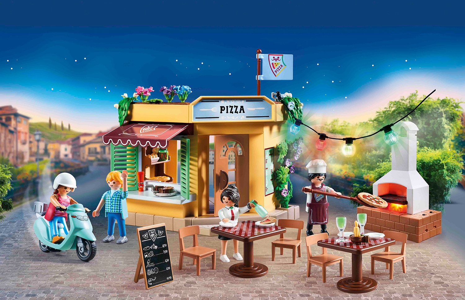 [Special Offer] playmobil Moby World Town Collection diy Toys Play Home Scenes Build Children