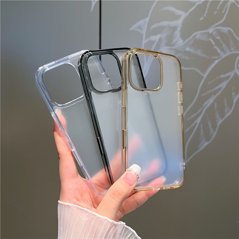 Suitable for iPhone 16 Pro Max Acrylic Frosted Phone Case, Apple 16 with Camera Button, Anti-Fall Protective Cover