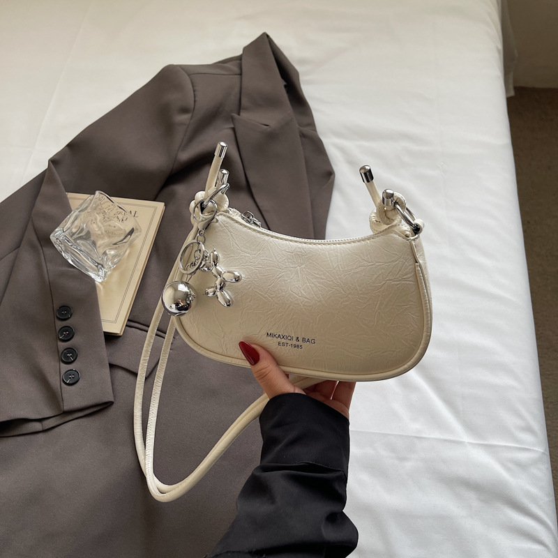 2026년 신상 스타일리시한 미니백, 다용도 패션 크로스백, 숄더백, 여성용 가방, 단색 유행 스타일리쉬 언더암백, 트렌디