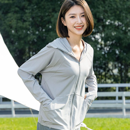 UPF50+ anti-UV nylon sun protection clothing women's large brim sun protection clothing outdoor cool breathable sun protection shirt jacket