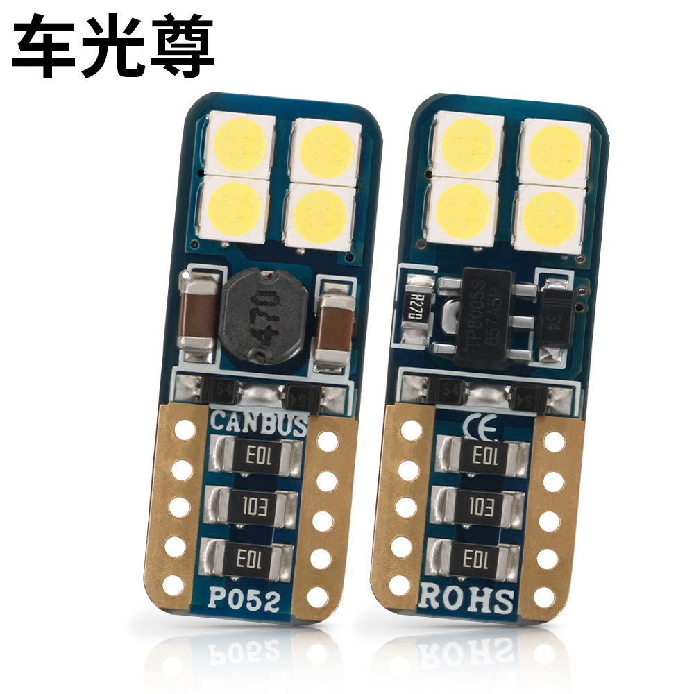 PENCL Car LED width indicator light W5W T10 3030 8SMD decoded…