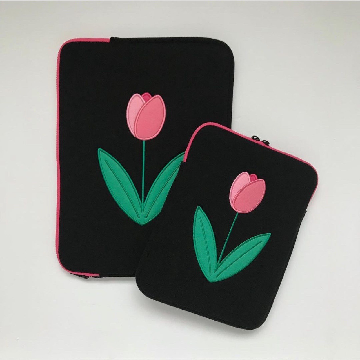 Foreign Trade Korea Tulip Tablet Laptop Bag11/13/15 Inch Storage Bag