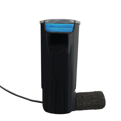 Turtle Tank Low Water Level Filter Shallow Water Small Fish Tank Submersible Waterfall Style Mini Small Quiet Built-in Water Purifier