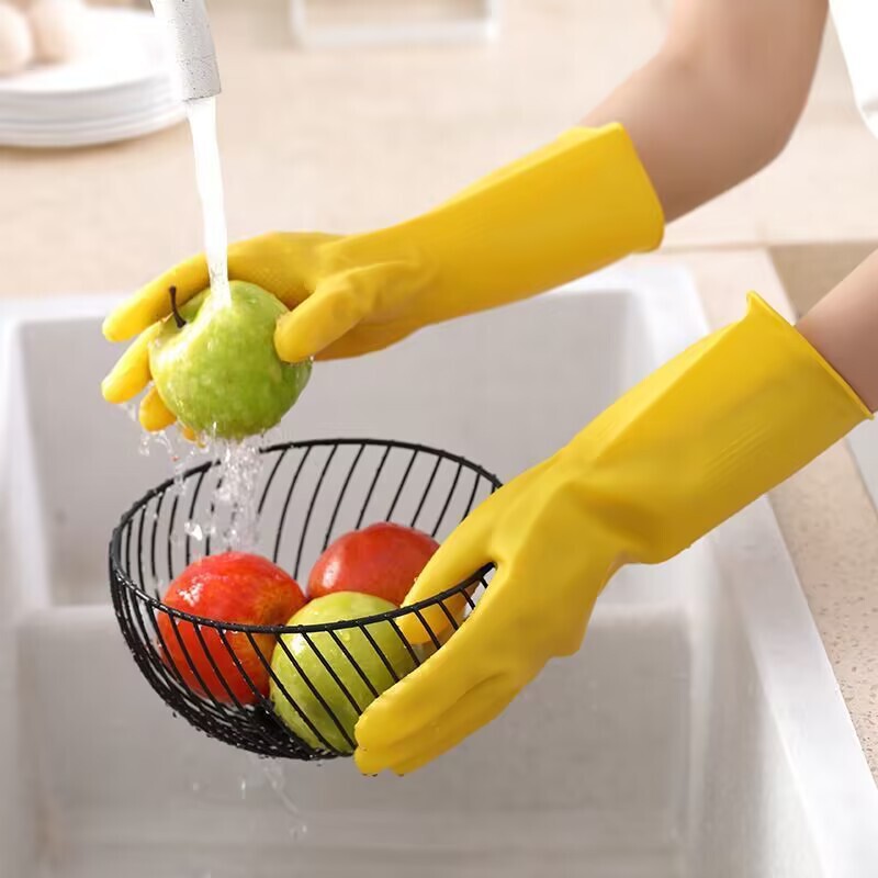 牛筋乳胶劳保耐磨工作手套防滑防水防滑橡胶胶皮洗碗家用代发支持|undefined