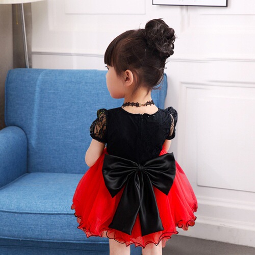 Summer dress, summer baby girl Korean style skirt, children's lace princess dress, child tutu skirt