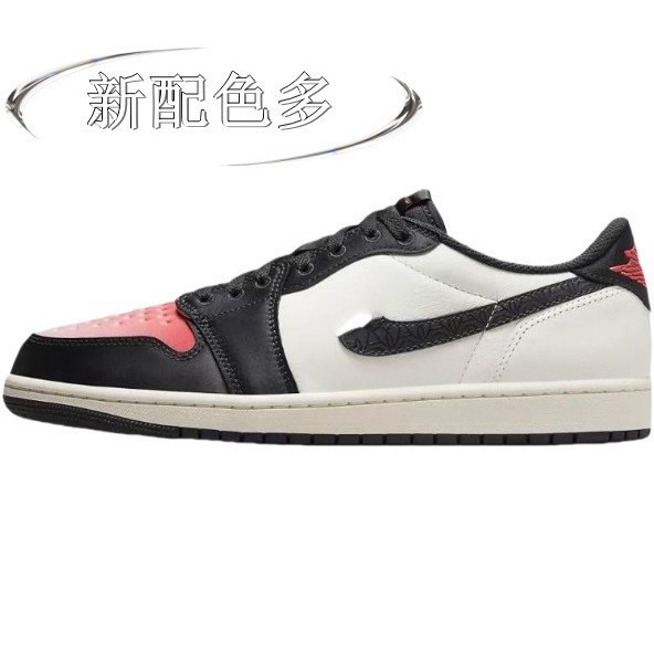 莆田纯原鞋子aj1男低帮篮球鞋AJ1女板鞋皮面休闲运动鞋潮跨境新品