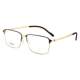 Titanium alloy glasses frame myopia frame men's big face without face titanium frame business commute wholesale comfortable without screws