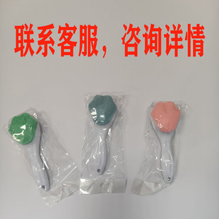 Silicone Manual Facial Cleansing Brush Cat Claw Handle Face Wash Massage Brush Soft Silicone Pore Cleaning Silicone Facial Cleanser